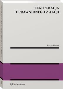 Okładka książki Legitymacja uprawnionego z akcji