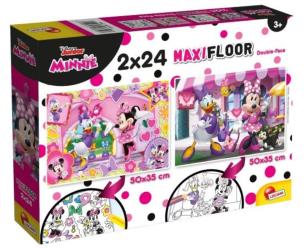 Opakowanie Lisciani Puzzle Super Maxi 2x24 Minnie