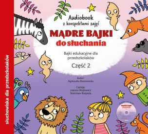 Okładka książki Mądre bajki do słuchania cz.2 audiobook