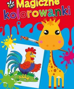 Okładka książki Magiczne kolorowanki