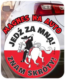 Opakowanie Magnes na auto SKRÓTY