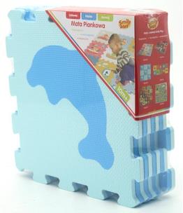 Opakowanie Mata piankowa Delfiny