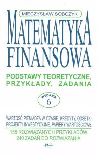Okładka książki Matematyka finansowa w.6