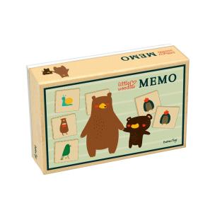 Memory, Gra pamięciowa dla Dzieci, Little Woodies. Wydawca: Barbo Toys. Multiszop.pl Opakowanie Memory, Gra pamięciowa dla Dzieci, Little Woodies