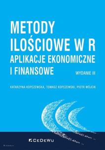 Okładka książki Metody ilościowe w R. Aplikacje ekonomiczne i finansowe (wyd. III)