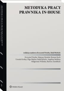 Okładka książki Metodyka pracy prawnika in-house