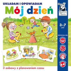 Okładka książki Mój dzień Układam i opowiadam