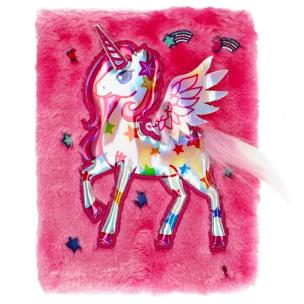 Opakowanie Notes pluszowy Unicorn