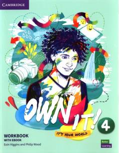 Own It! 4 Workbook with eBook. Autor: Higgins Eoin, Woodcock Philippa. Multiszop.pl Okładka książki Own It! 4 Workbook with eBook