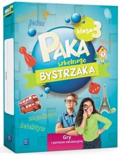 Okładka książki Paka szkolnego bystrzaka SP 3 Gry i pomoce edu.