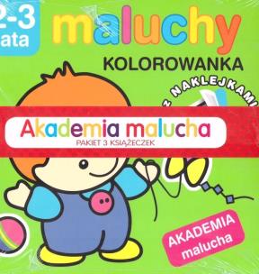 Okładka książki Pakiet: maluchy. Akademia malucha 2-3 latki