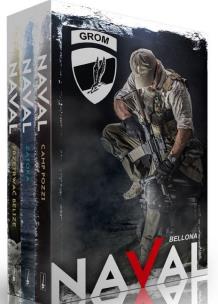 Okładka książki Pakiet Naval: Camp Pozzi/Zatoka/Przetrwać Belize