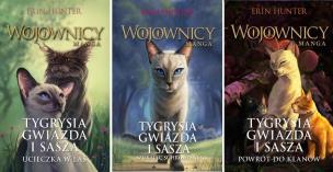 Okładka książki Pakiet: Tygrysia Gwiazda i Sasza. Trylogia