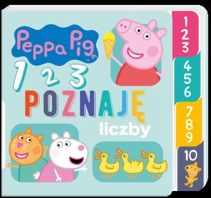 Okładka książki Peppa Pig. Poznaję liczby