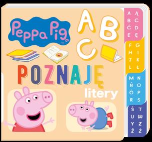 Okładka książki Peppa Pig. Poznaję litery
