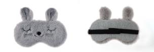 Opakowanie Pluszowa opaska na oczy. Królik