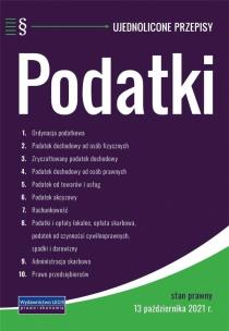 Okładka książki Podatki - ujednolicone przepisy