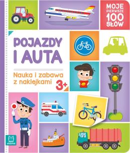 Okładka książki Pojazdy i auta. Moje pierwsze 100 słów