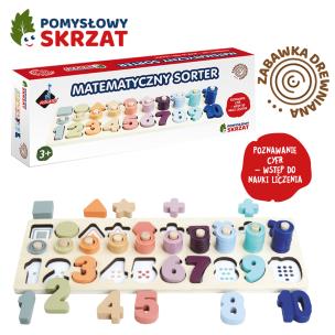 Opakowanie Pomysłowy skrzat - matematyczny sorter