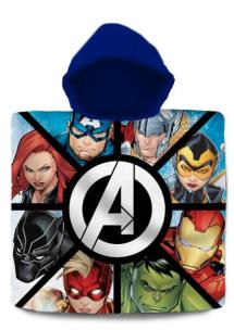 Opakowanie Poncho kąpielowe Avengers 120x60cm MV15890