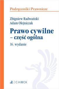 Okładka książki Prawo cywilne - część ogólna