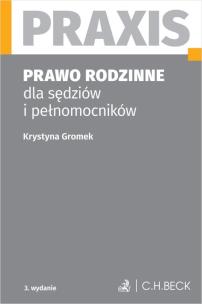 Okładka książki Prawo rodzinne dla sędziów i pełnomocników Praxis