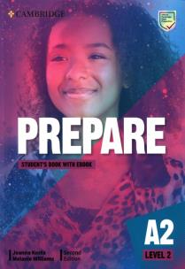 Prepare Level 2 Student's Book with eBook. Autor: Kosta Joanna, Williams Melanie. Multiszop.pl Okładka książki Prepare Level 2 Student's Book with eBook