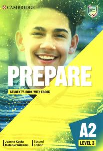 Prepare Level 3 Student's Book with eBook. Autor: Kosta Joanna, Williams Melanie. Multiszop.pl Okładka książki Prepare Level 3 Student's Book with eBook