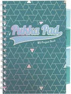 Project Book Glee B5/100K kratka zielony (3szt). Wydawca: Pukka Pads. Multiszop.pl Opakowanie Project Book Glee B5/100K kratka zielony (3szt)