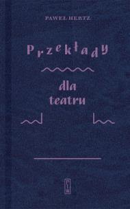 Okładka książki Przekłady dla teatru