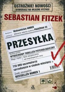 Przesyłka - uszkodzone. Autor: Fitzek Sebastian. Multiszop.pl Okładka książki Przesyłka - uszkodzone
