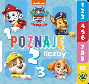 Okładka książki Psi Patrol. Poznaję liczby