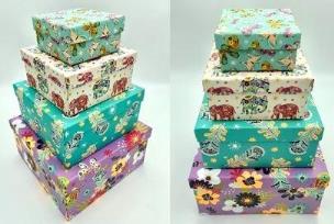 Opakowanie Pudełko prezentowe 4w1 HZ-4747