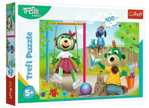Opakowanie Puzzle 100 Zabawne Trefliki 16422