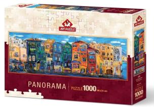 Opakowanie Puzzle 1000 Kolorowe miasto (Panorama)