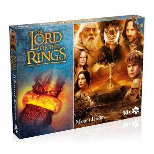 Puzzle 1000 Lord of the rings Mount Doom. Wydawca: Winning Moves. Multiszop.pl Opakowanie Puzzle 1000 Lord of the rings Mount Doom