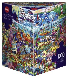 Opakowanie Puzzle 1000 Magiczne morze (Puzzle+plakat)