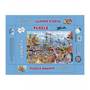 Puzzle 1000 Shanty. Wydawca: SLOYCA. Multiszop.pl Opakowanie Puzzle 1000 Shanty