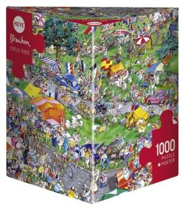 Opakowanie Puzzle 1000 Wyścig kolarski (Puzzle+plakat)