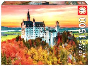 Opakowanie Puzzle 1500 Jesień w Neuschwanstein/Niemcy G3