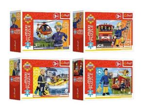 Opakowanie Puzzle 20 miniMaxi Bohaterski Strażak Sam mix