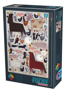 Opakowanie Puzzle 500 Andrea Kurti, Zwierzęta