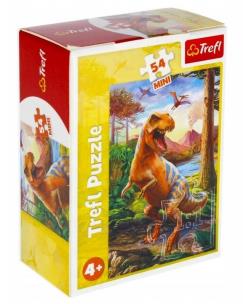 Opakowanie Puzzle 54 mini Niesamowite dinozaury 4 TREFL