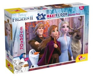 Opakowanie Puzzle Maxi 24 podłogowe Kraina Lodu 2