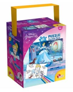 Opakowanie Puzzle mini 60 w tubie Księżniczki