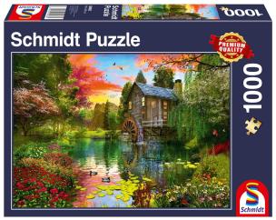 Opakowanie Puzzle PQ 1000 Młyn wodny G3