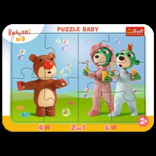 Opakowanie Puzzle Ramkowe Baby Zabawne Bobaski  80026