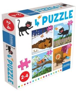 Opakowanie Puzzle z Kotem GRANNA