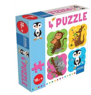 Opakowanie Puzzle z Pingwinem GRANNA