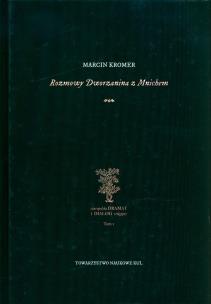 Okładka książki Rozmowy Dworzanina z Mnichem. Staropolski dramat i dialog religijny Tom V